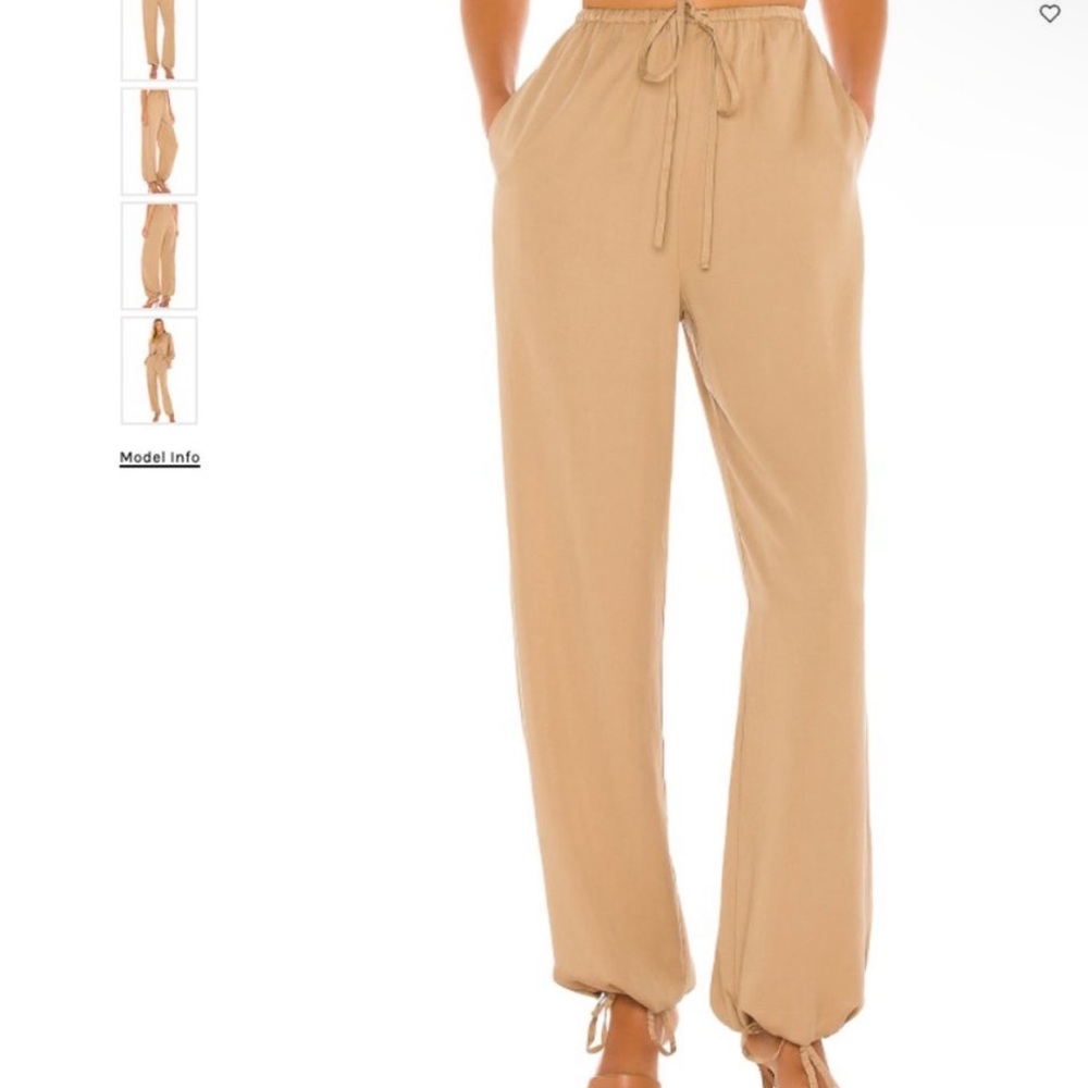 L'Academie | Revolve Tie Hem Pant